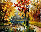 FOREST STREAM by Leonid Afremov